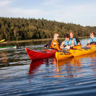 Family and kids friendly private kayak tour in Stockholm Archipelago 3
