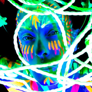 Neon Life Drawing im Old Queen’s Head 1