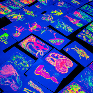 Neon Life Drawing im Old Queen’s Head 3