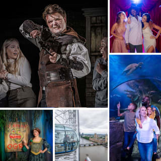 The London Dungeon + London Eye + Madame Tussauds + SEA LIFE + Shrek’s Adventure! 2