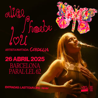 Alice Phoebe Lou en Sala Paral·lel 62, Barcelona 2025 1