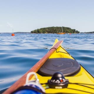 Family and kids friendly private kayak tour in Stockholm Archipelago 12