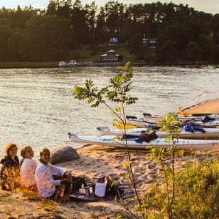Family and kids friendly private kayak tour in Stockholm Archipelago 14