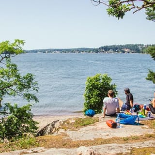 Family and kids friendly private kayak tour in Stockholm Archipelago 16