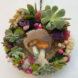 Living Succulent Wreath Making Workshop 3