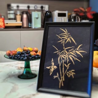 Gold Leaf Painting DIY Workshop 1