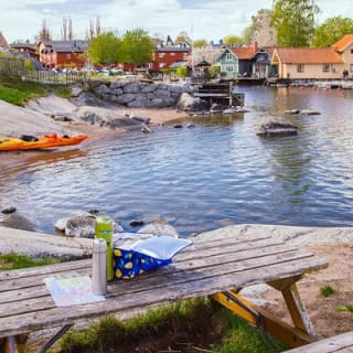 Family and kids friendly private kayak tour in Stockholm Archipelago 24