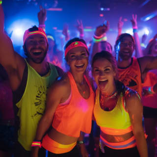 Luminous Party Run: Conoce gente nueva en una carrera nocturna neón 4