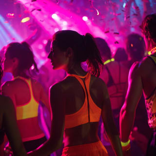 Luminous Party Run: Conoce gente nueva en una carrera nocturna neón 5