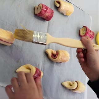 Kids in the Kitchen in Paris, France: Croissants 8