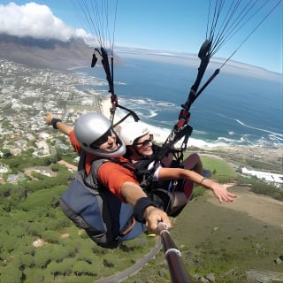 Tandem Paragliding Cape Town Experience TABLE MOUNTAIN PARAGLIDE 1