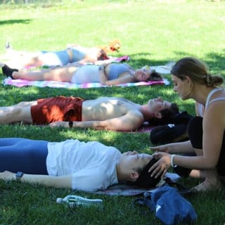 Central Park Yoga Class with a View in the Heart of New York City 3