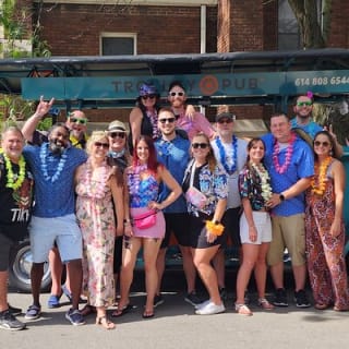 Explore Columbus on The Trolley Pub 7