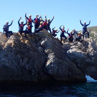 Coasteering na costa da Serra da Arrábida 1