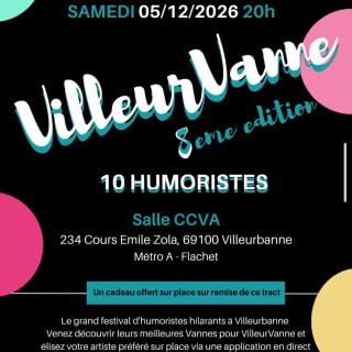 Festival Humour VilleurVanne édition 8 soir 2 1