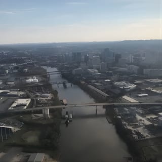 Helikoptertour durch die Innenstadt von Nashville 2