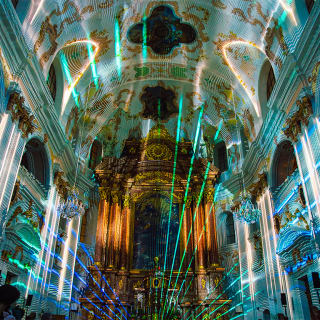 Eonarium FLOW : un spectacle lumineux immersif au Palais de la Bourse 3