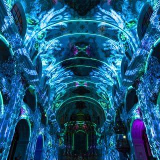 Eonarium FLOW : un spectacle lumineux immersif au Palais de la Bourse 5
