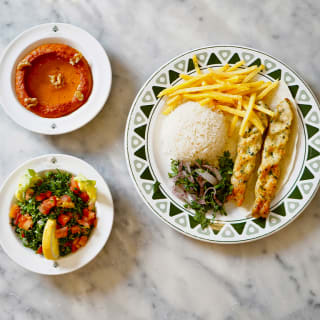 Menú ejecutivo libanés en Mazah Restaurant 3