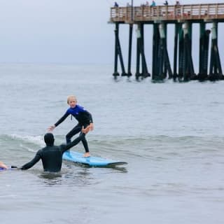 Private Surf Lesson in Morro Bay 1