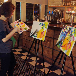 Painting Class at Bunga Bunga Battersea 3