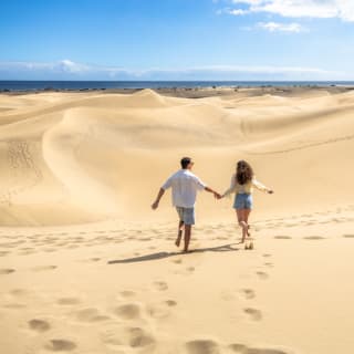 Photoshooting session in the magical Maspalomas Dunes 2