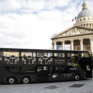 Paris Lunch Bus Toque avec Champagne depuis les Champs-Elysées 9