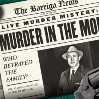 Live murder mistery: Murder in the Mob 1