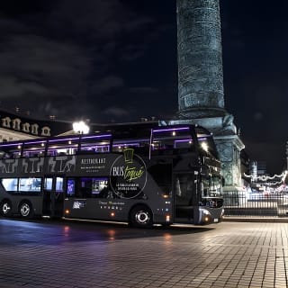 Dîner en bus à Paris avec champagne depuis les Champs-Élysées 4