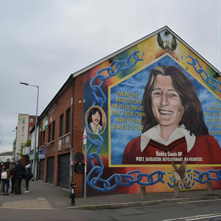 Falls Road Murals Spaziergang mit ehemaligen Gefangenen 8