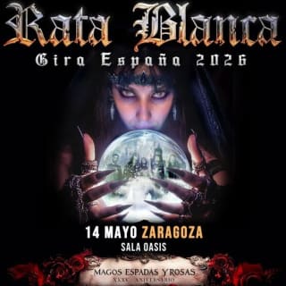 RATA BLANCA en Zaragoza (Sala Oasis) 1