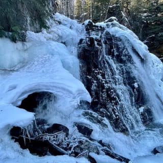Winter Waterfall Walk 2