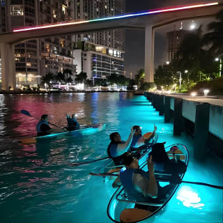 L.E.D. Light Kayak Miami City Lights 1