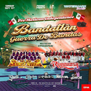 Mexican Sunset Beach Party: TWO Live Bands: La Consentida & Rumor 1