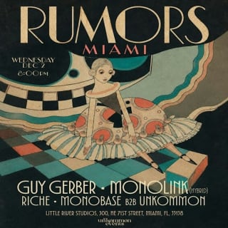 Guy Gerber Rumors | Miami Art Week 2026 1