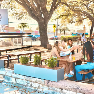 Austin Murals & Mimosas Roofless Party Bus Tour e Photoshoot 14