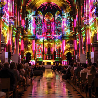 Eonarium Genesis: Um espetáculo imersivo de luzes na Basílica Imaculada Conceição 3