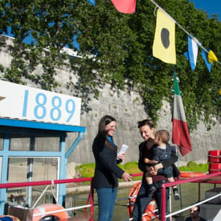 Roma: Biglietto per il tour in barca sul Tevere Hop-on Hop-off 7