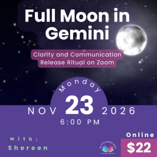 Moon Magic Online - Full Moon in Gemini Workshop 1