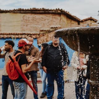 Gemeinsame Führung durch das historische Viertel Candelaria in Bogotá 20
