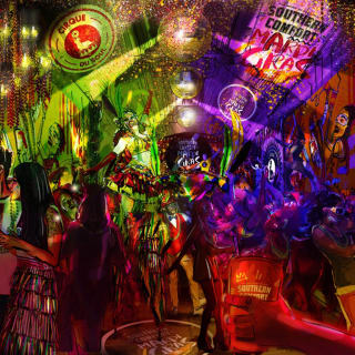 Southern Comfort Presents Mardi Gras with Cirque Du Soul 1