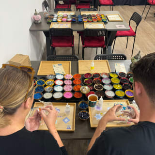 Mosaic Art Classes Winter Haven: Turkish Lamp Workshop 2