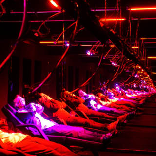 Tápszínház: Halottak párbeszédei a Light Art Museumban 2
