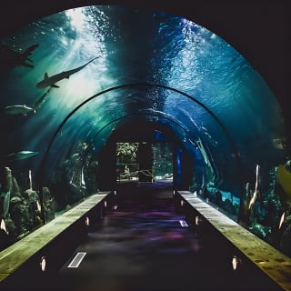Dubai Aquarium with Glass bottom boat tour 4