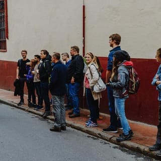 Gemeinsame Führung durch das historische Viertel Candelaria in Bogotá 16