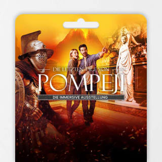 Die letzten Tage von Pompeji - die immersive Ausstellung - Geschenkgutschein 1