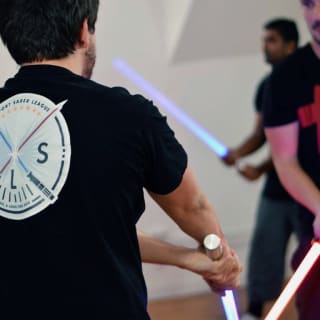 Cours découverte de combat au Sabre Laser 2