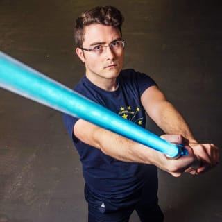 Cours découverte de combat au Sabre Laser 5