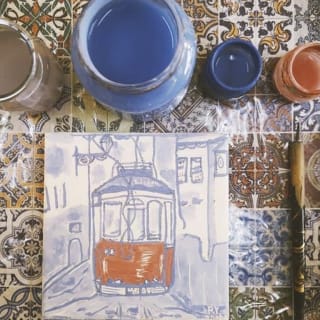 Workshop di piastrelle: pittura e uniscili a te stesso 3