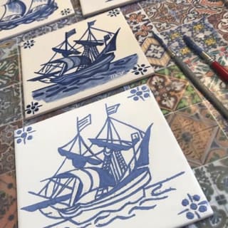Workshop di piastrelle: pittura e uniscili a te stesso 4